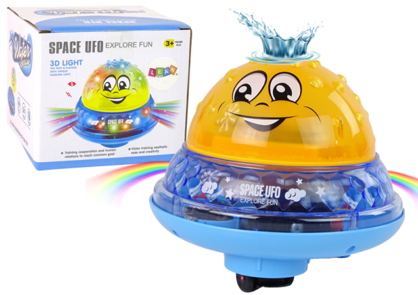 Water Ball UFO Diodes Happy Music Yellow