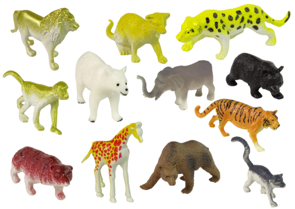 Large Figure Set Wild Animals Safari  + Accessories  34 Elements - Image 2