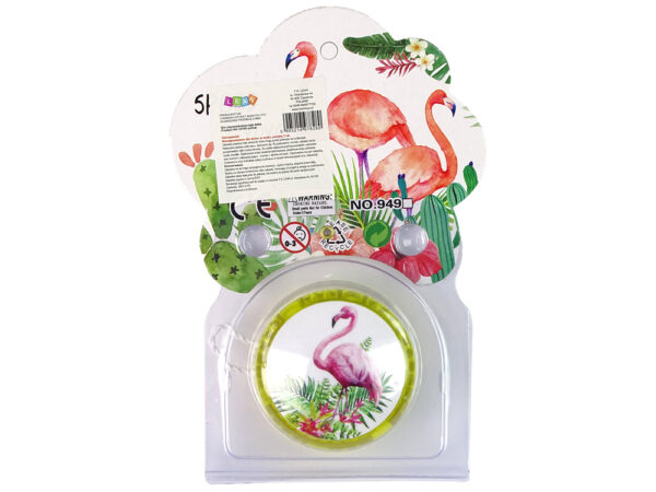 Jojo Handicraft Game with Flamingo  A timeless toy Yellow YoYo - Image 4