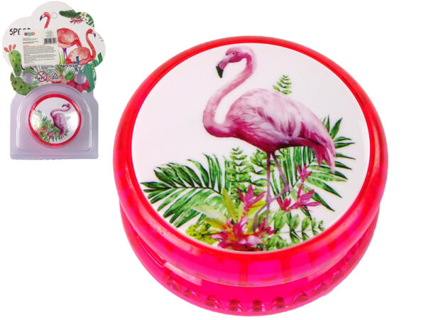 Jojo Handicraft Game with Flamingo  A timeless toy! Yoyo