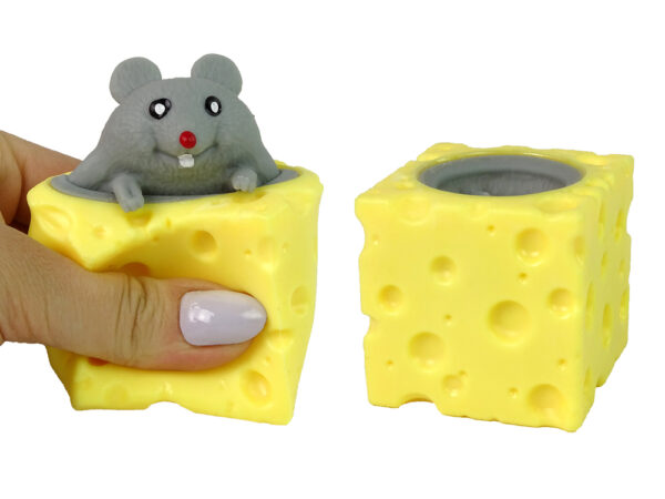 Squishy Cheese Mouse Squishy Sensory Mouse Pop It - Image 7