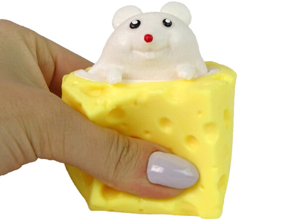 Squishy Cheese Mouse Squishy Sensory Mouse Pop It - Image 8