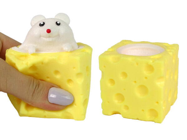 Squishy Cheese Mouse Squishy Sensory Mouse Pop It - Image 10