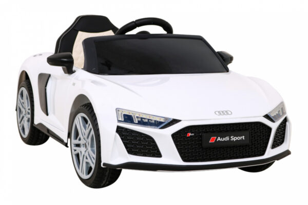 Licencirani auto na akumulator Audi R8 LIFT - bijeli - Image 10