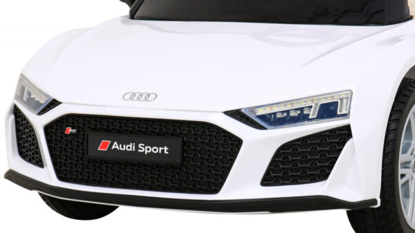 Licencirani auto na akumulator Audi R8 LIFT - bijeli - Image 11