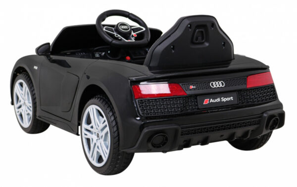 Licencirani auto na akumulator Audi R8 LIFT - crni - Image 5