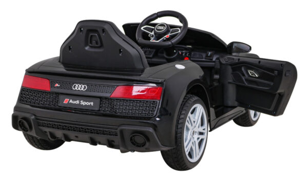 Licencirani auto na akumulator Audi R8 LIFT - crni - Image 12