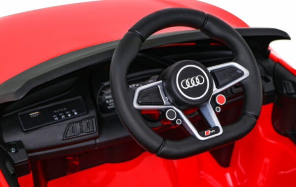 Licencirani auto na akumulator Audi R8 LIFT - crveni - Image 6