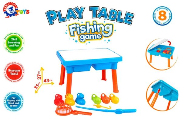 2-in-1 set Educational Study Table 8133 Fishing Table - Image 6