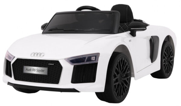 Licencirani auto na akumulator Audi R8 Spyder RS - bijeli