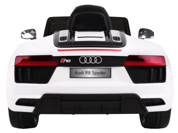 Licencirani auto na akumulator Audi R8 Spyder RS - bijeli - Image 5