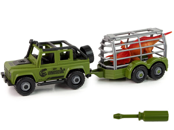 DIY Green Dinosaur Terrain Transporter Car - Image 2