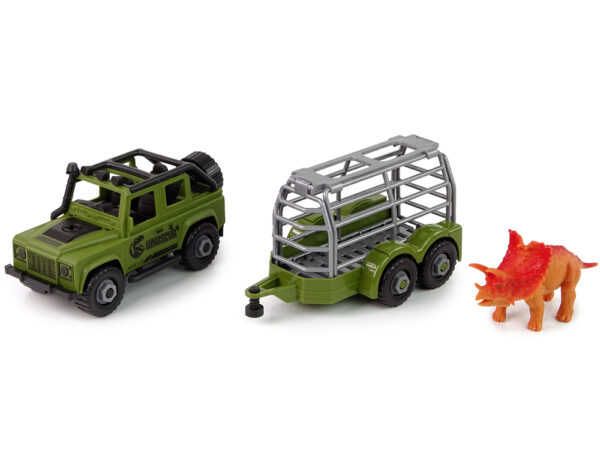 DIY Green Dinosaur Terrain Transporter Car - Image 3