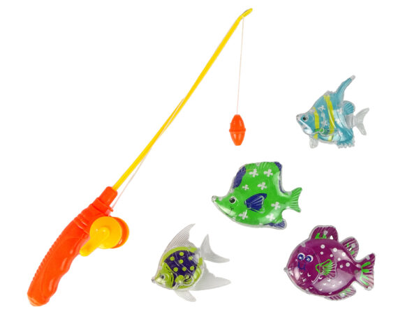 Fishing Game Fish Set  Fish + Fishing Rod - Image 2