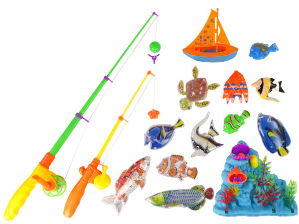 Handy Fishing Game Set 11 Pcs. Fish Catching Set 11 Pcs Boat Accessories - Image 2