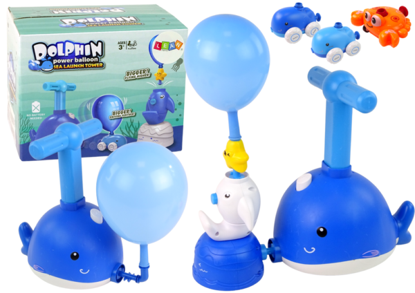 Balloon Dolphin Launcher Aerodynamic Car