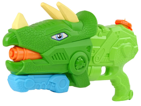 Dinosaur Water Gun 1330ml Green Range 8m - Image 2