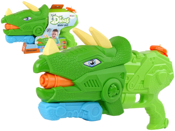 Dinosaur Water Gun 1330ml Green Range 8m