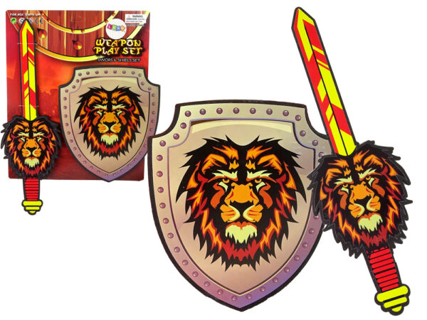 EVA Foam Knight Set Sword and Shield Lion