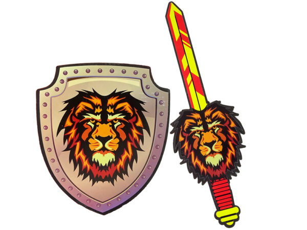 EVA Foam Knight Set Sword and Shield Lion - Image 2