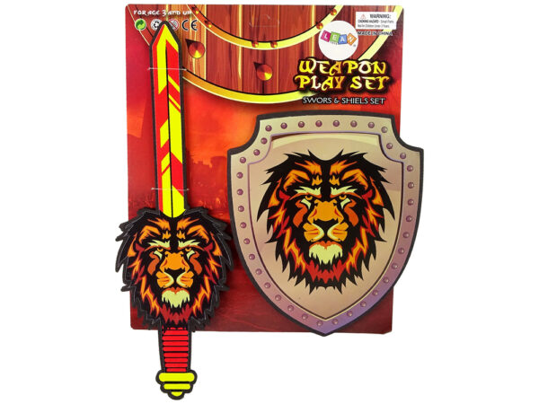 EVA Foam Knight Set Sword and Shield Lion - Image 3