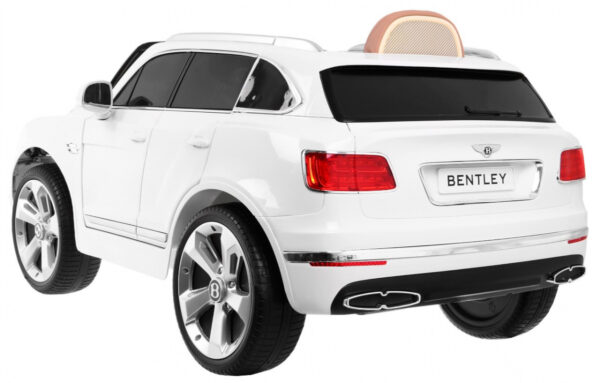 Licencirani auto na akumulator Bentley Bentayga - bijeli - Image 3