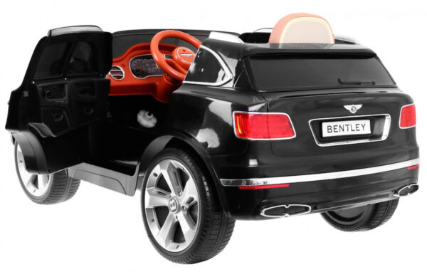 Licencirani auto na akumulator Bentley Bentayga - crni - Image 4