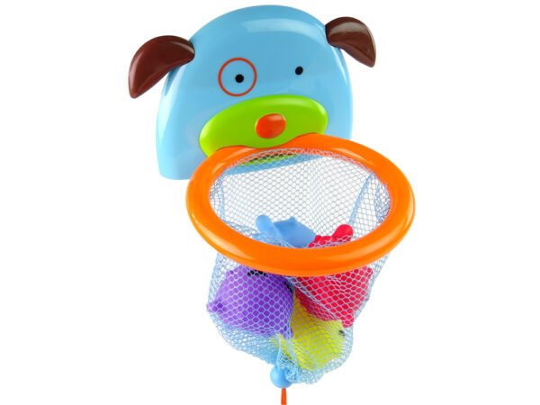 Bath Toy Mini Basketball Dog Rubber Fish - Image 3