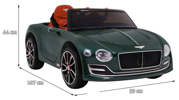 Licencirani auto na akumulator Bentley EXP12 -zeleni/lakirani - Image 2