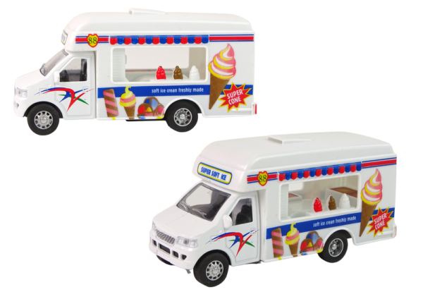 Auto Camper Ice Cream Shop Fast-Food Resorcs Friction Drive 2 Models - Image 2