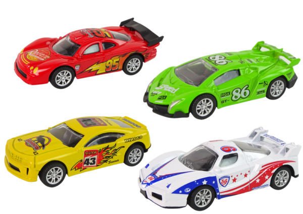 Sports Car Resorak Racing 4 Colours 1:43 - Image 2