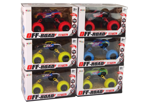 Auto Monster Truck Shock absorbers Rubber tyres Metal colours - Image 3