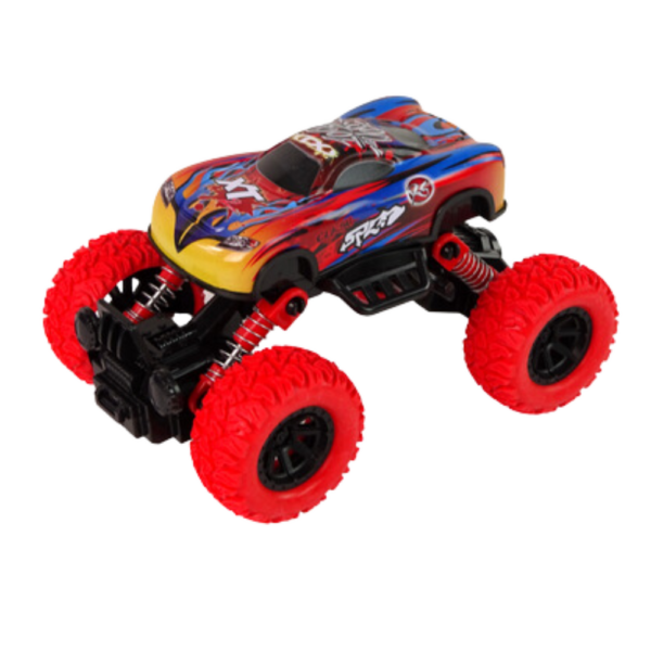 Auto Monster Truck Shock absorbers Rubber tyres Metal colours - Image 4