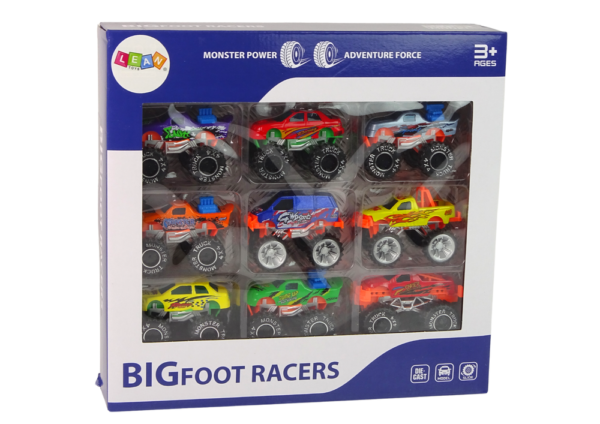 Terrain Cars Resorak Monster Truck Vehicle Set Various Colours 9 pcs. - Image 4