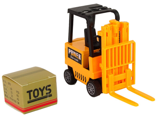 Orange forklift truck - Image 5