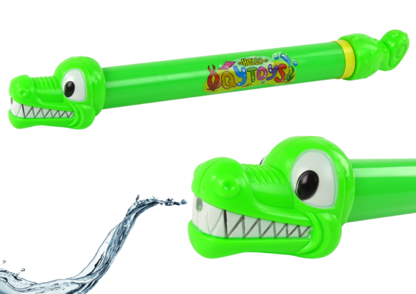 Water Gun Crocodile 45 cm Green Garden