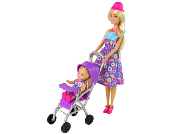 Baby Stroller Doll Set + Accessories - Image 2