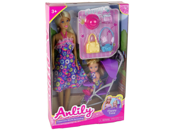 Baby Stroller Doll Set + Accessories - Image 5