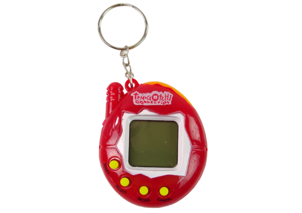 Tamagotchi in Egg Game Electronic Pet Red - Image 2