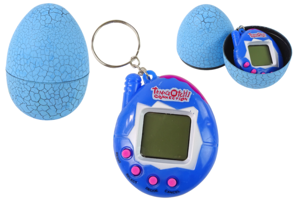 Tamagotchi in Egg Game Electronic Pet Blue