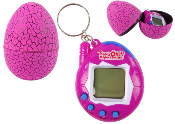 Tamagotchi in Egg Game Electronic Pet Pink