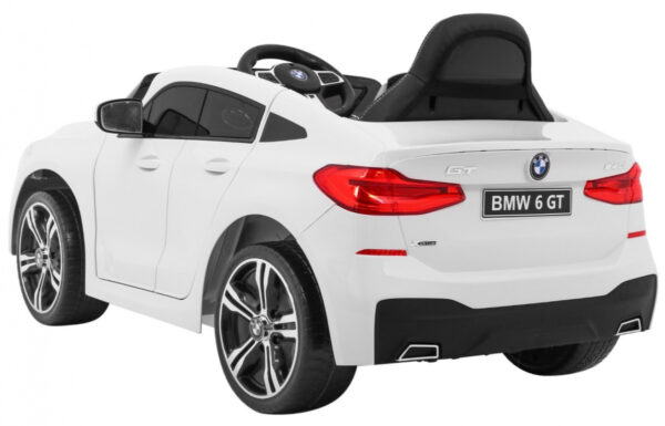 Licencirani auto na akumulator BMW 6 GT - bijeli - Image 5