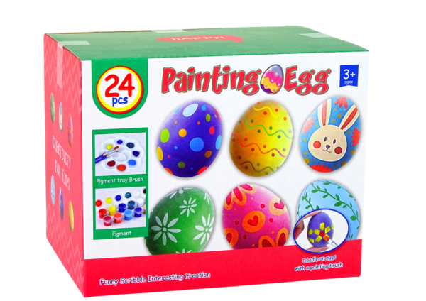 Easter Eggs Painting Eggs Paint Glitter DIY - Image 4