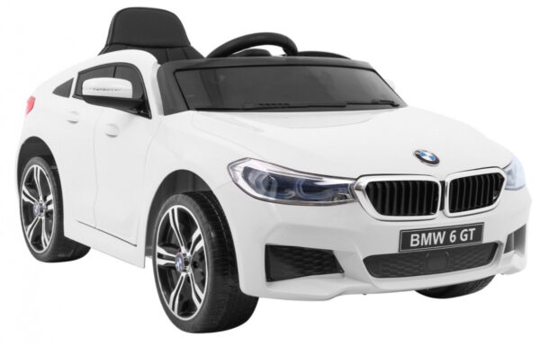 Licencirani auto na akumulator BMW 6 GT - bijeli - Image 9