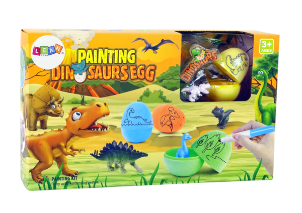 DIY Egg Painting Dinosaurs Kit - Image 4