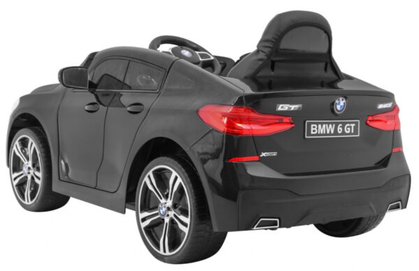 Licencirani auto na akumulator BMW 6 GT - crni - Image 5