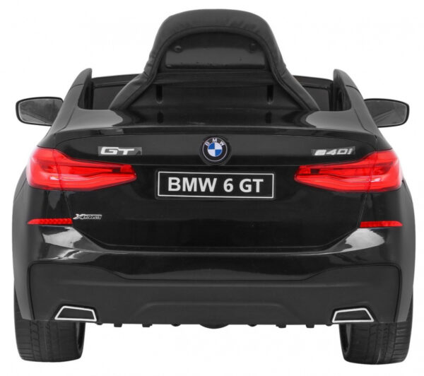 Licencirani auto na akumulator BMW 6 GT - crni - Image 6