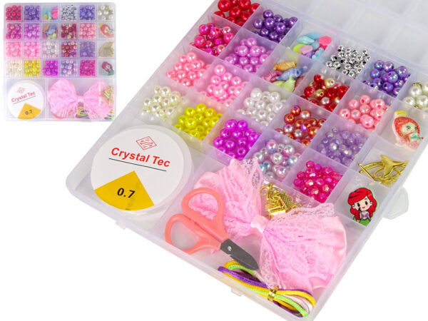 The Pink Cardboard Jewellery Making Bead Set