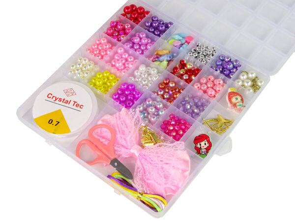 The Pink Cardboard Jewellery Making Bead Set - Image 2