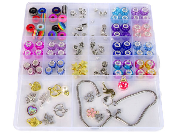 Colourful Beads Jewellery Making Bead Set - Image 2